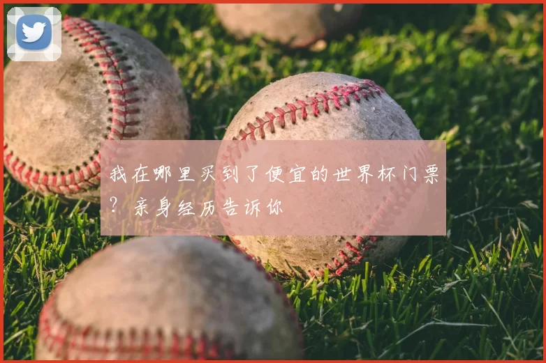 我在哪里买到了便宜的世界杯门票？亲身经历告诉你